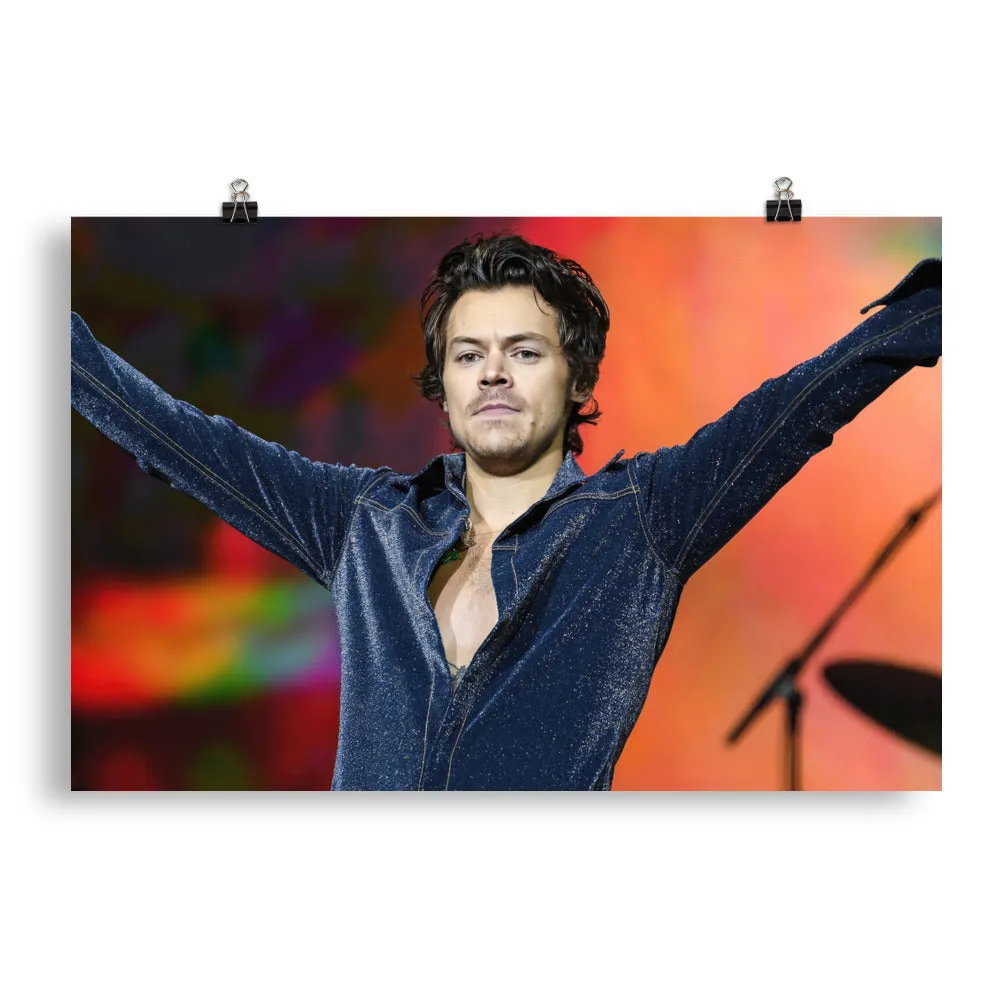 Vintage Vibe Harry Styles Poster