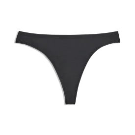 Women's Anytime Thong - Natural Black