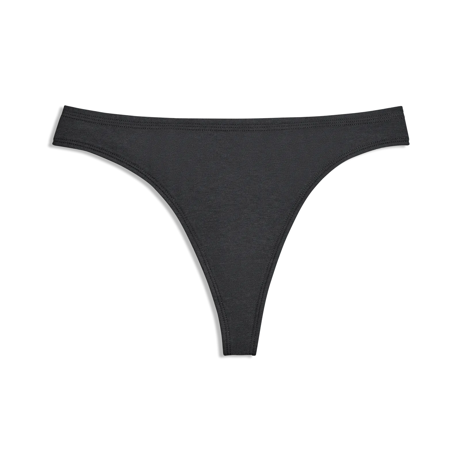 Women's Anytime Thong - Natural Black