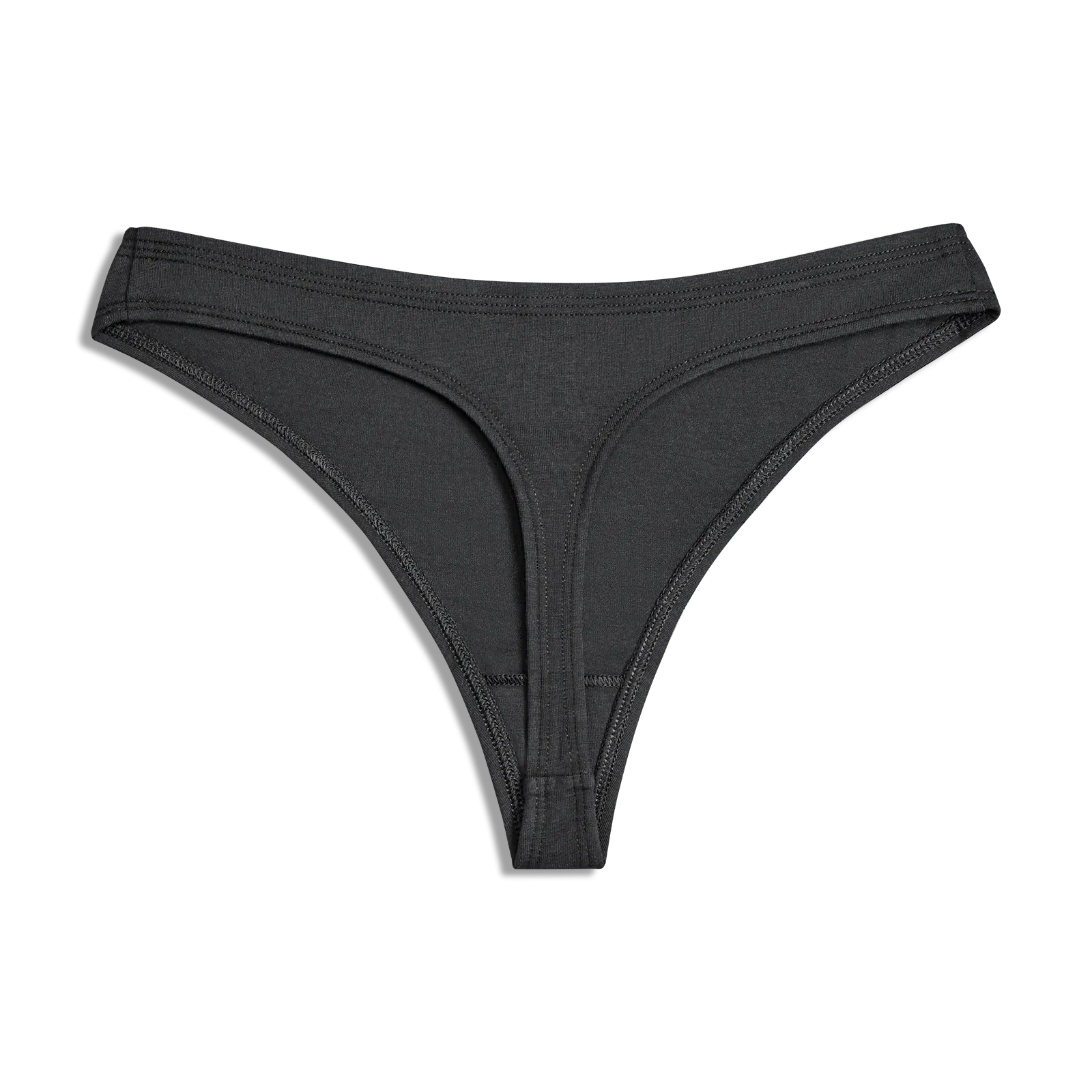 Women's Anytime Thong - Natural Black