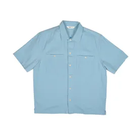 WORKSHIRT COTTON TWILL - POWDER BLUE