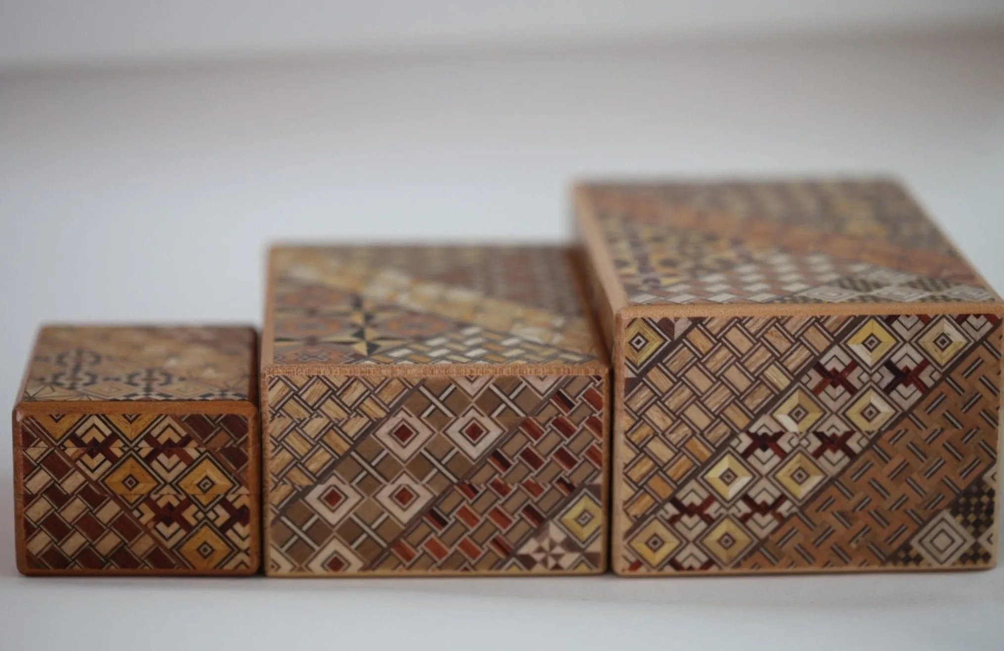 Yosegi Himitsu Bako - Japanese Puzzle Box